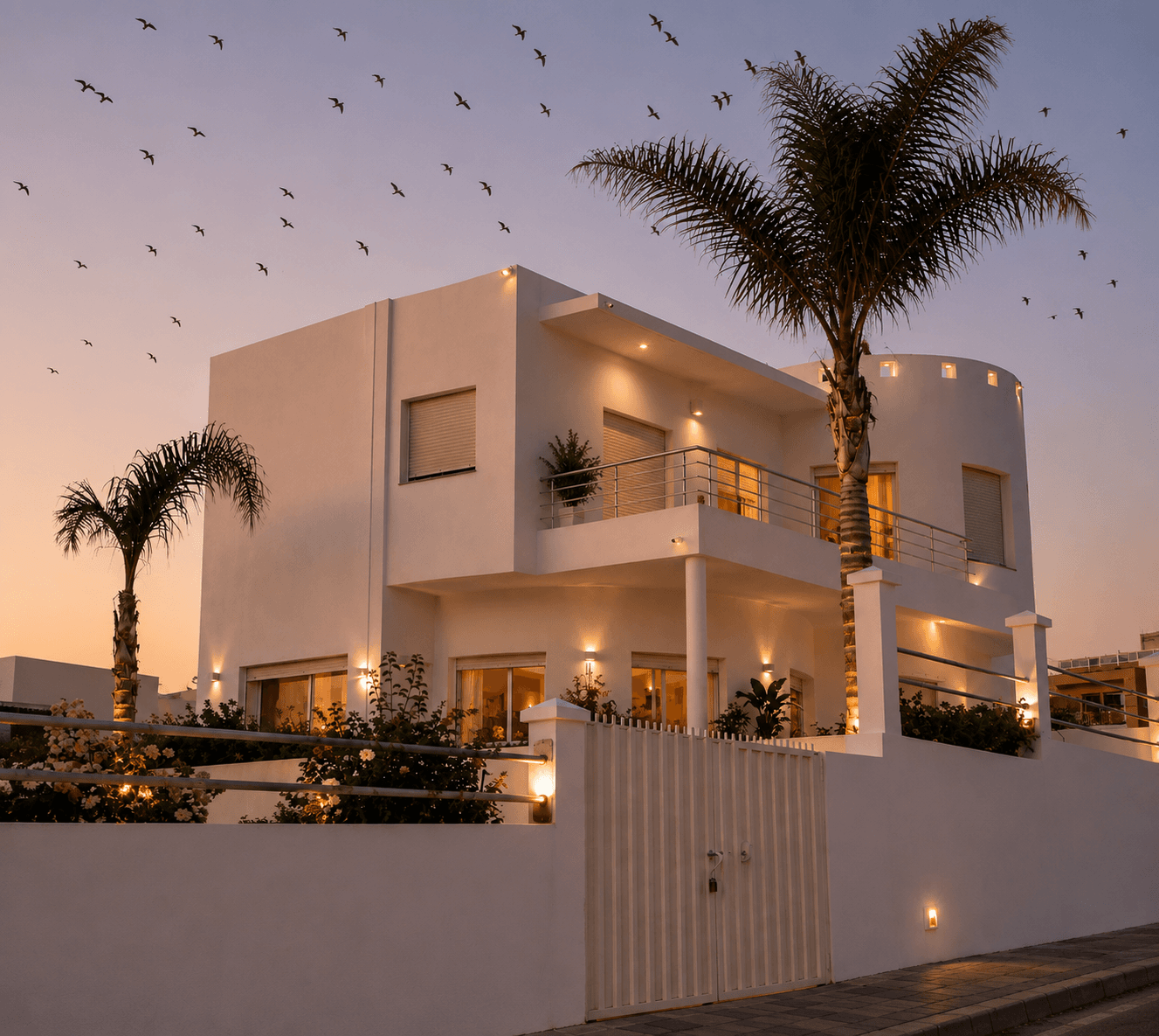 La Villa Blanche — placeholder imagery